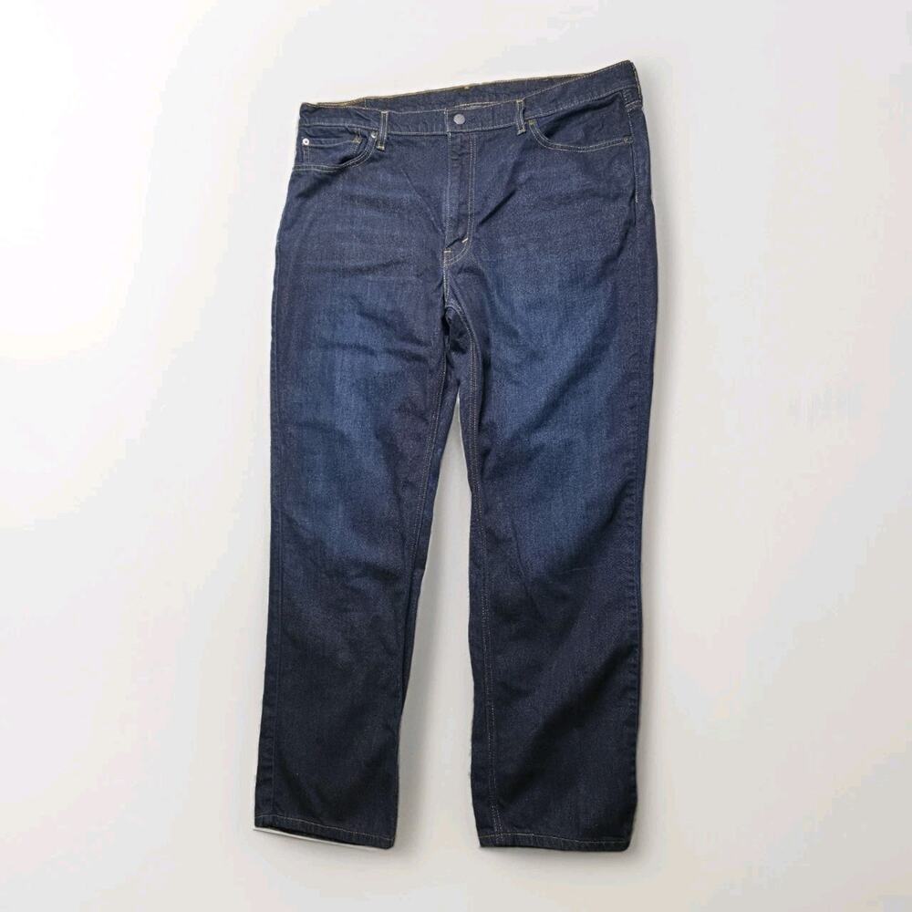 Levi's 541 Athletic Fit Stretch Straight Leg Denim Blue Jeans Mens Size 40x32